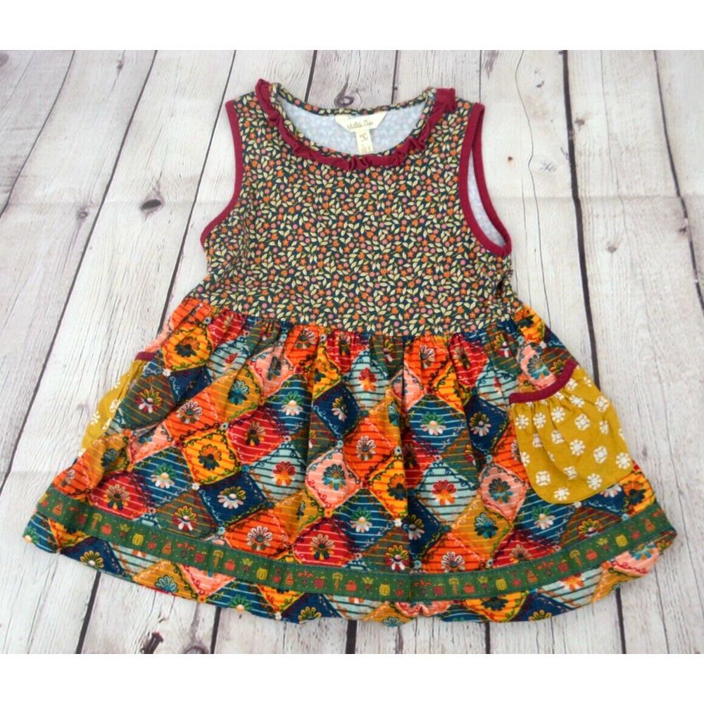 MATILDA JANE Girls Mohunk Mountain‎ Sara Tunic Top SIZE 8 Floral 26125T